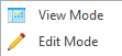 An image showing the View_Edit mode popup menu